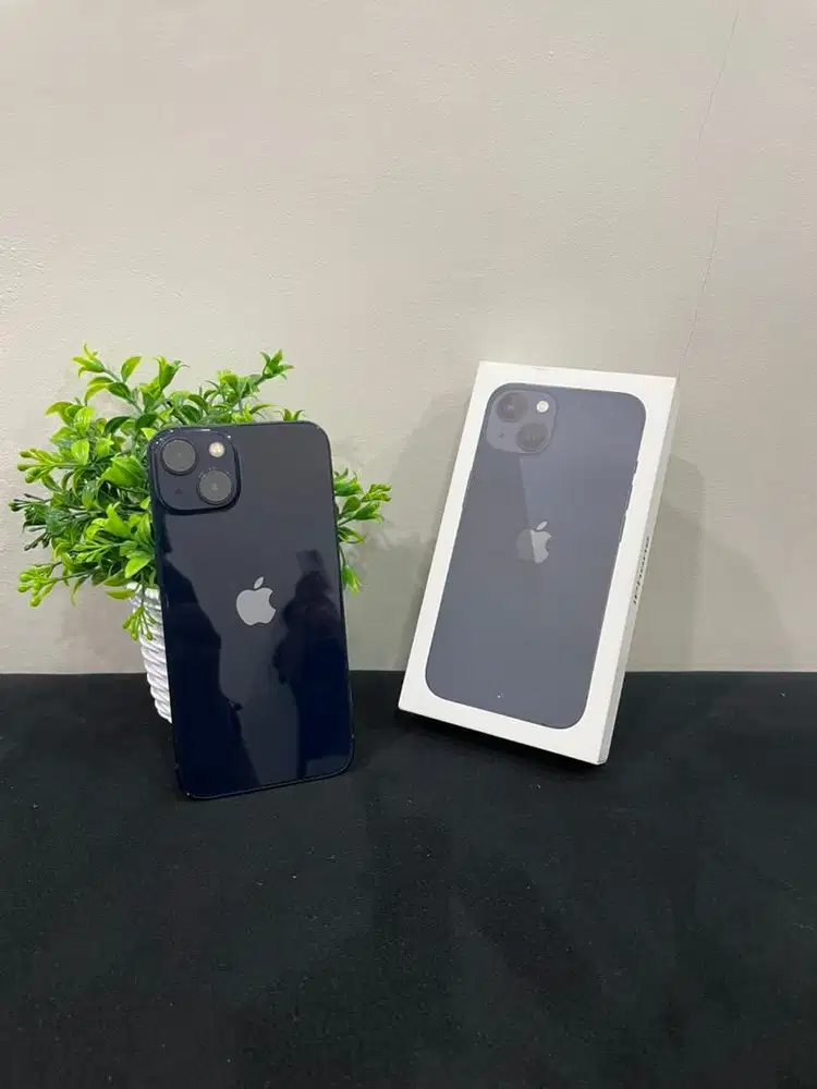 IPhone 13 128GB Midnight mulus Fullset BH 87% 3Utool 98 Permanent
