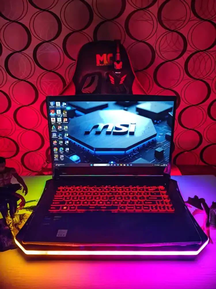 MSI GF63 EVOLVE THIN MULUS [GEN 11] RAM 16GB SSD 512GB  VGA GTX 1650