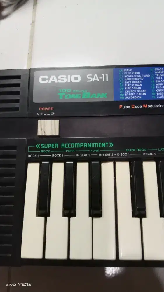 Keyboard Casio SA-11
