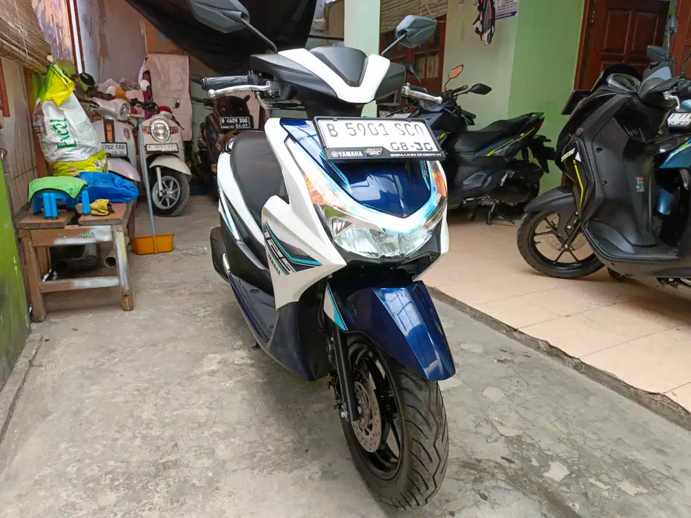 KM 4K YAMAHA FREEGO 125 ECO 2025 BLN 8 BS TT 2024 DI CILEDUG HARGA PAS