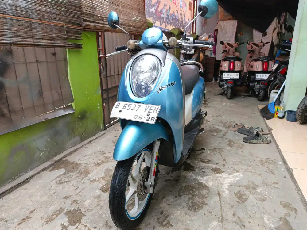 PJK 8/26 HONDA SCOOPY KARBU 2011 HRG PAS DI CILEDUG BS TT 2012 MURAH