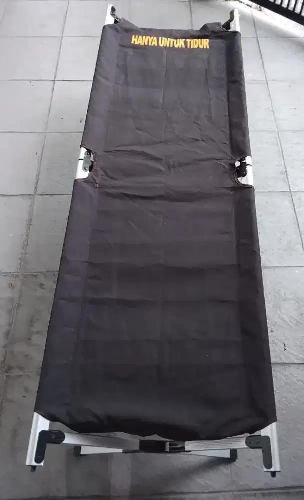 Dijual Veldbed velbed pelbed tempat tidur lipat darurat standart polri