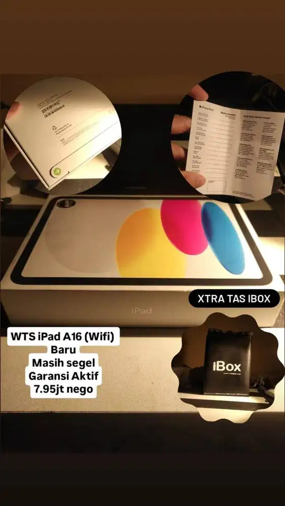 NEW IPAD A16 GEN 11 WIFI  256GB