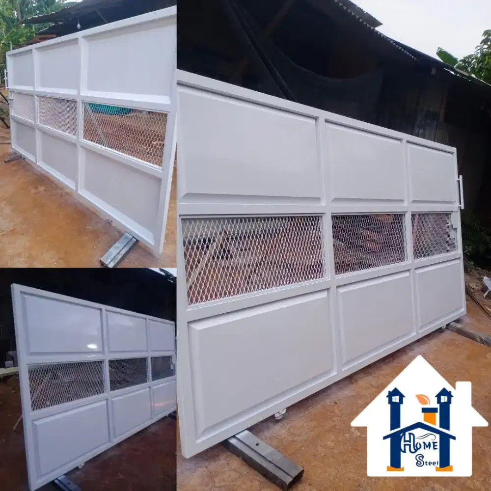 Bengkel las Lampung tralis kanopi pintu pagar gerbang balkon tangga