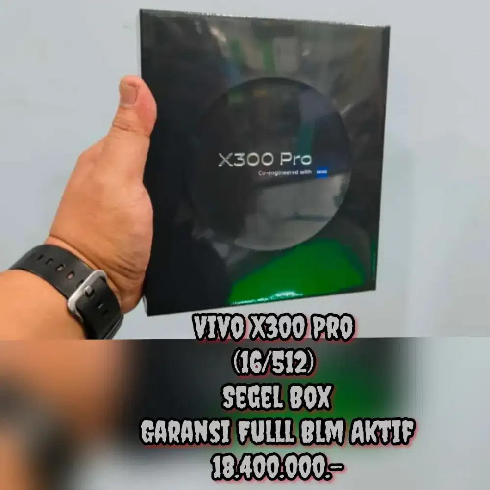 Vivo X300 Pro (16/512) Segel Box