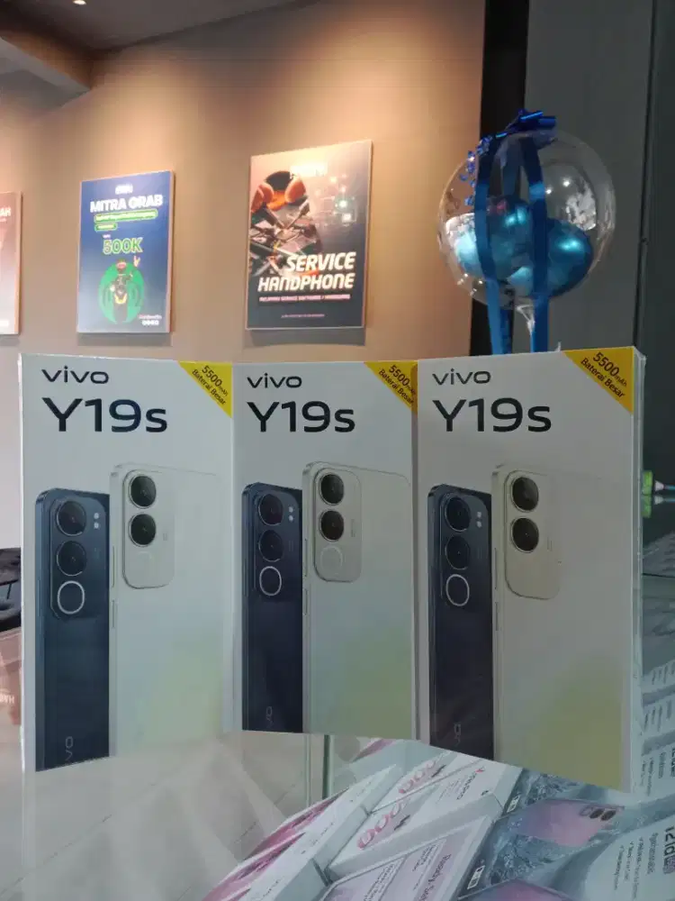 vivo y19s Ram 4+4/64 gb new segel