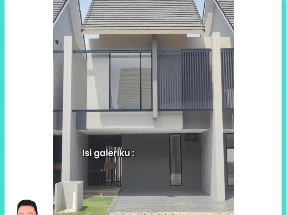 DIJUAL RUMAH MINIMALIS MODERN 2 LANTAI SIAP HUNI DEKAT TRANSMART