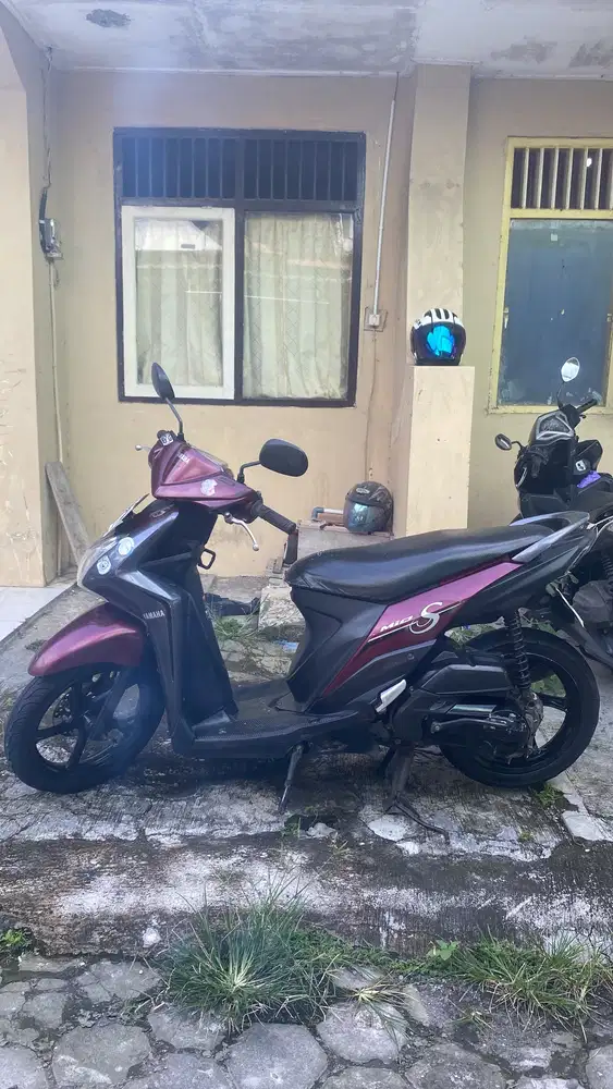 Mio S tahun 2018 plat B
