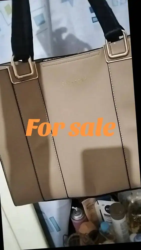 Handbag Everbest Warna Cream