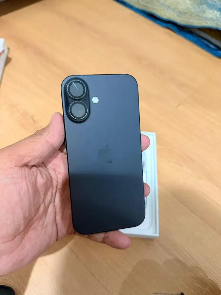 iPhone 16 256GB Black – Garansi Fullset