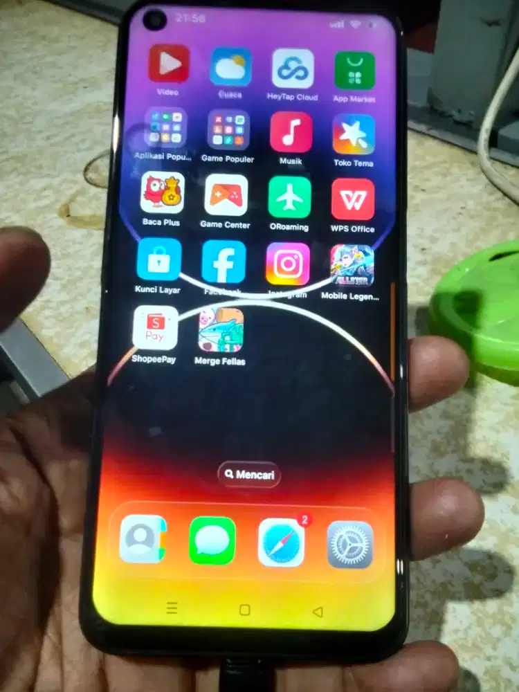 Oppo A52 original ram 6+5/128 normal Kabeh