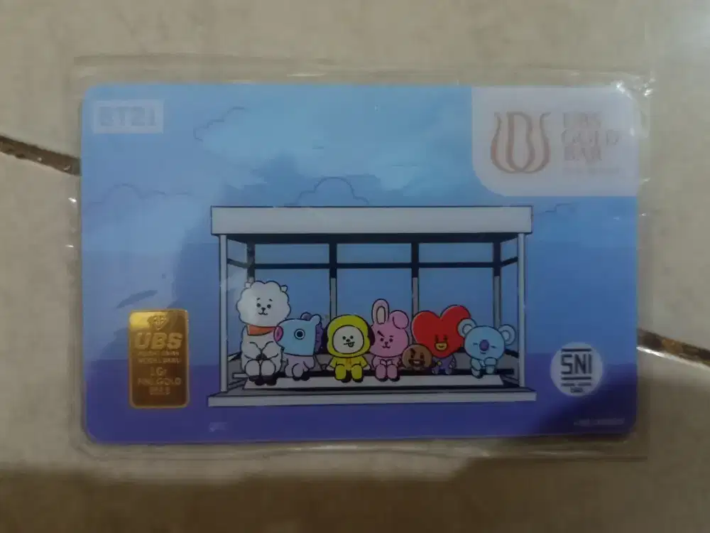 Logam mulia ubs seri BT 21