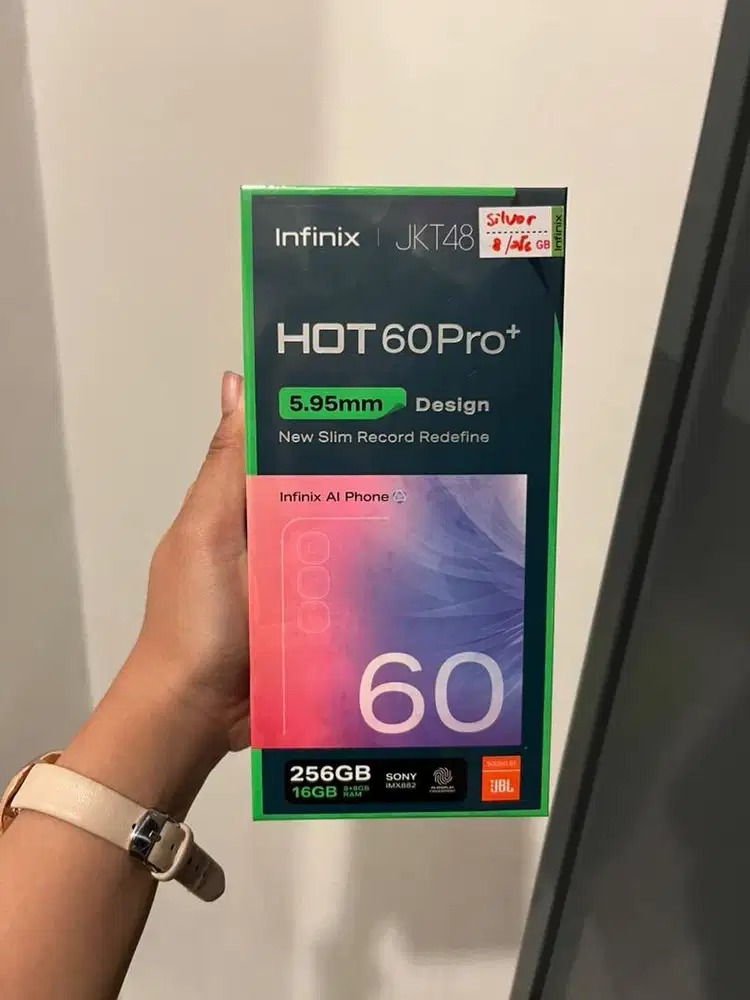 Promo INFINIX HOT 60 PRO+ 8/256 GB NEW SEGEL