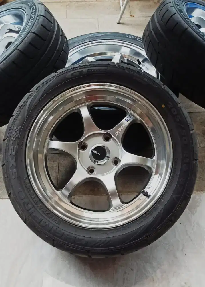 Velg RGD D2 R16 4x114 + Ban SX2 205/50 2025
#SSR #SSW #Rpf1 #TE37 #HSR