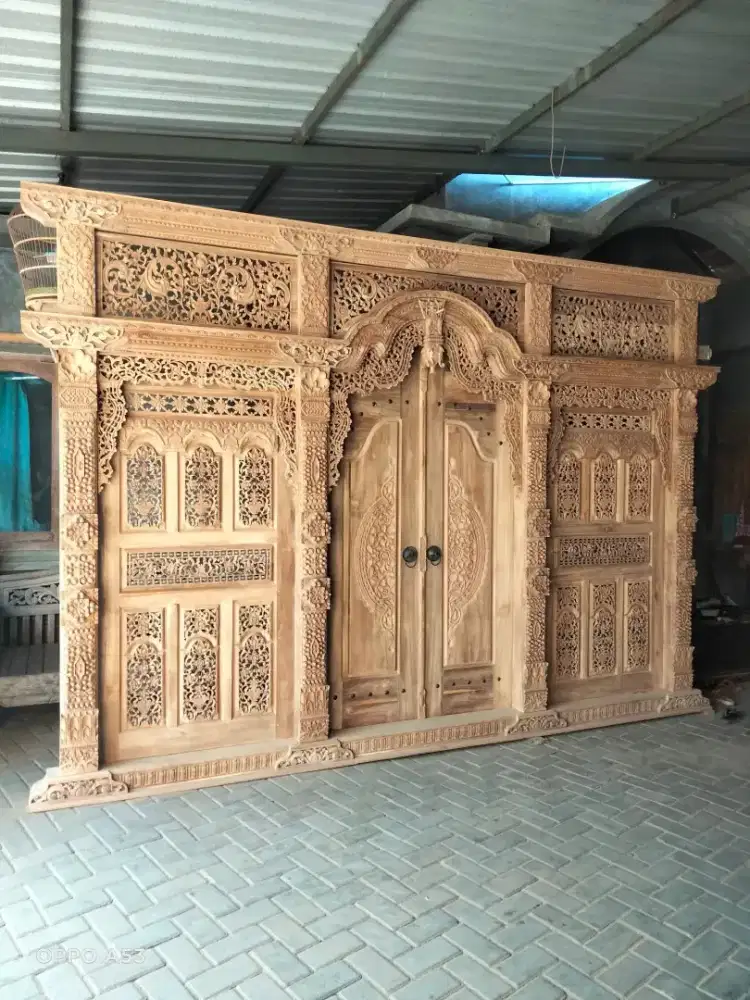 Pintu gebyok 4 meter