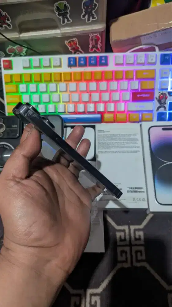 iphone 14 pro max 128 fullset ori ibox