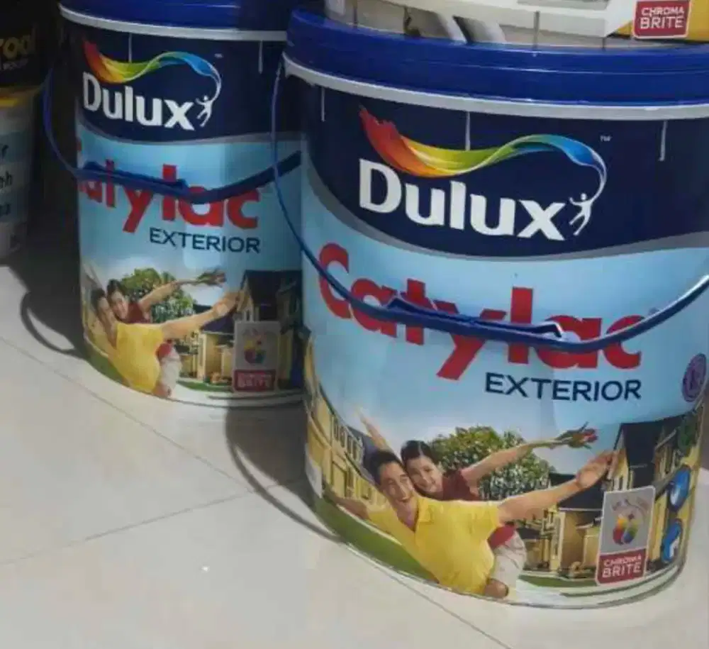 Dulux Catylac Exterior 25KG Putih - Yang Nego Nanti Dulu