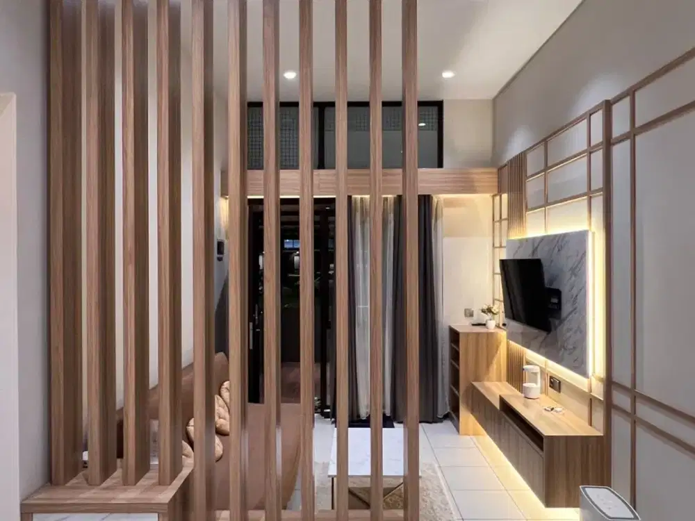 Rumah Japanese Stle Cantik Furnished di Tatar Simakirana KBP