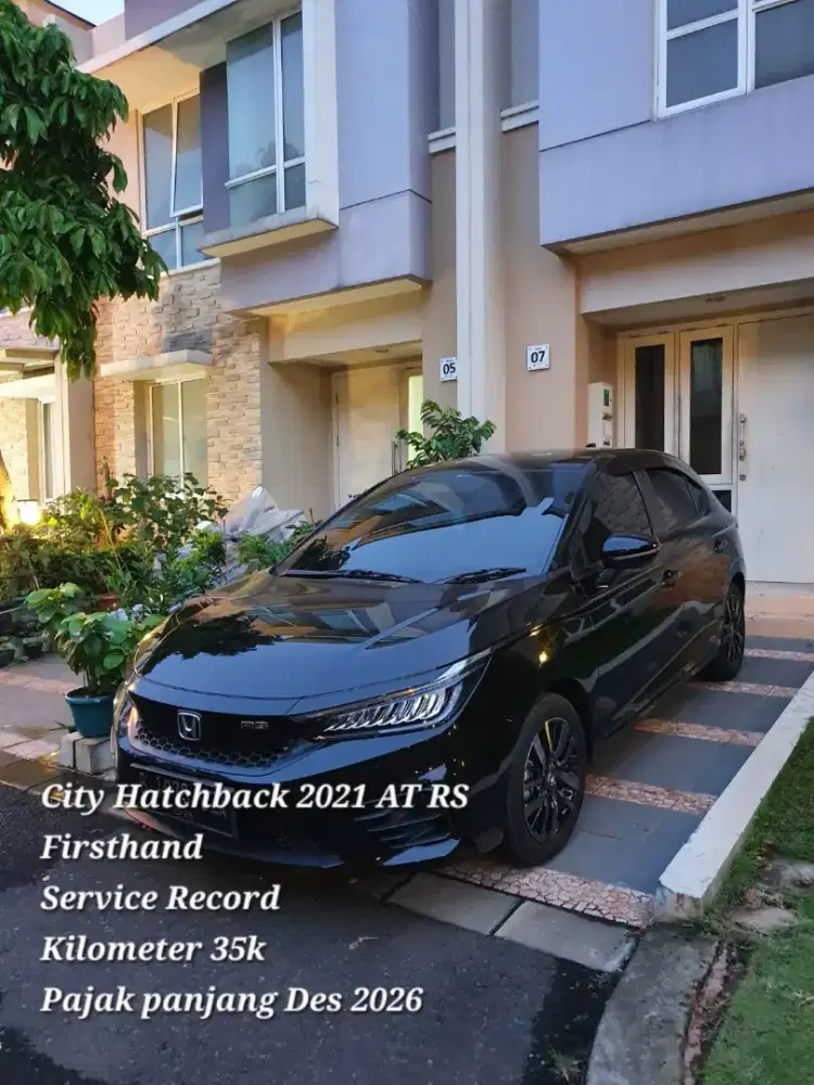 City Hatchback RS 2021 AT Pribadi Istimewa