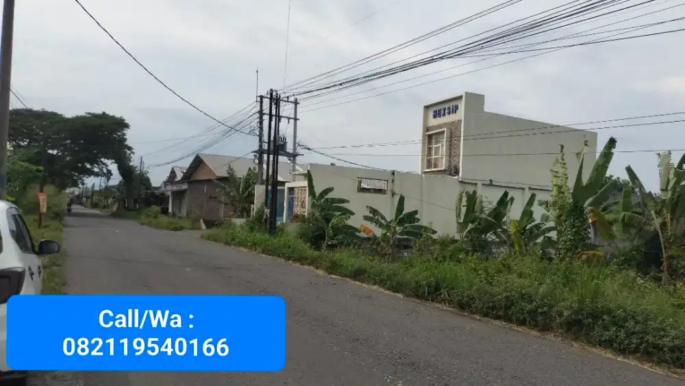 Tanah Zona Industri Kering Non LSD Jln Raya Serenan - Sukoharjo