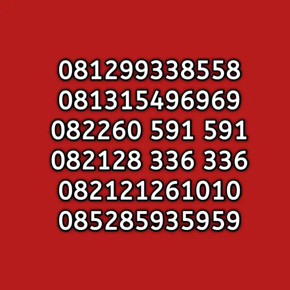 nomor cantik telkomsel simpati as