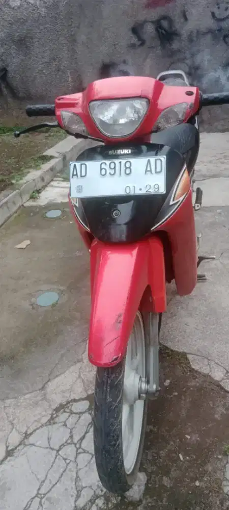 Shogun 110 th 2004 komplit mesin bagus