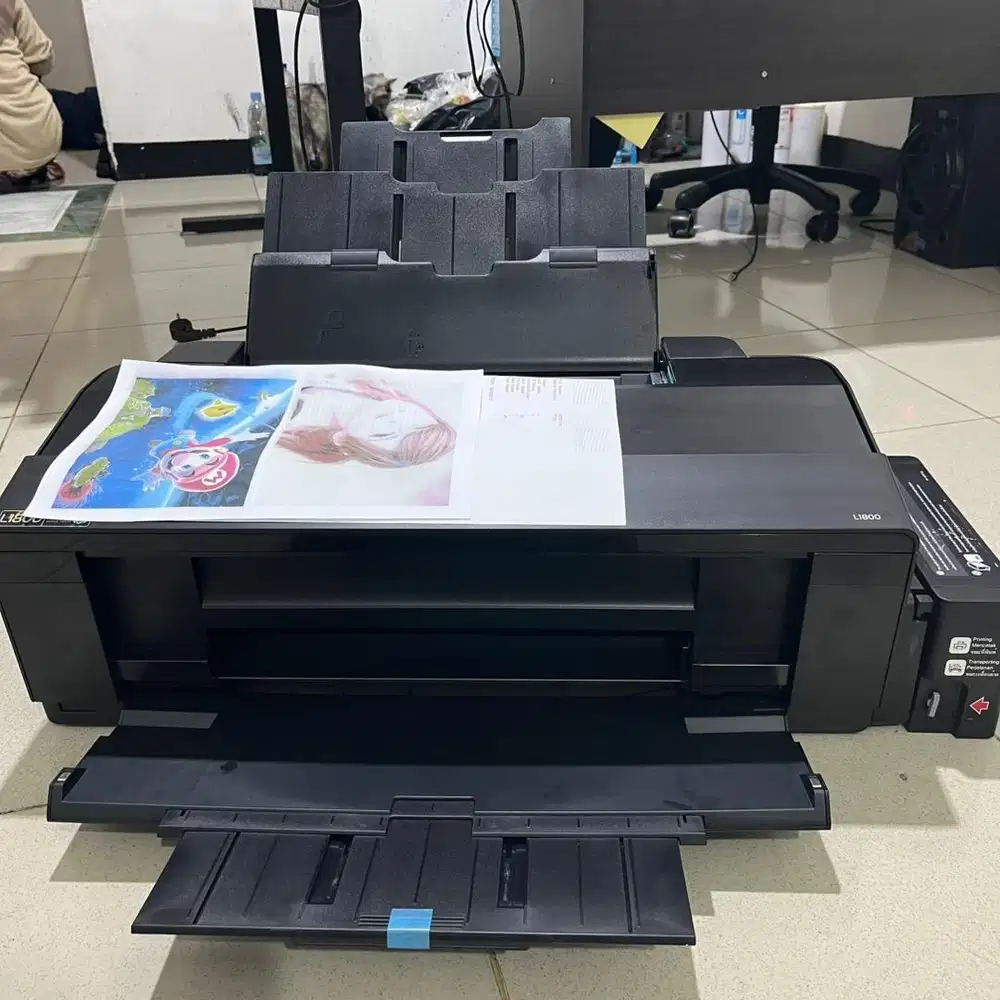 Epson L1800 Sesuai Kondisi Masih Mulus Segel