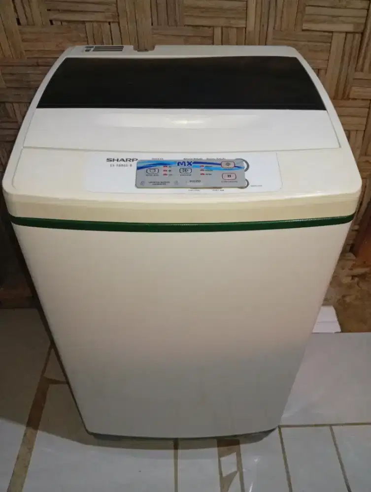 Jual mesin cuci otomatis universal merk sharp kapasitas 8kg (bagus)