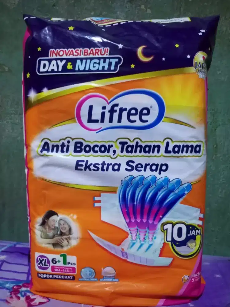 Pampers dewasa merk LIFREE XL