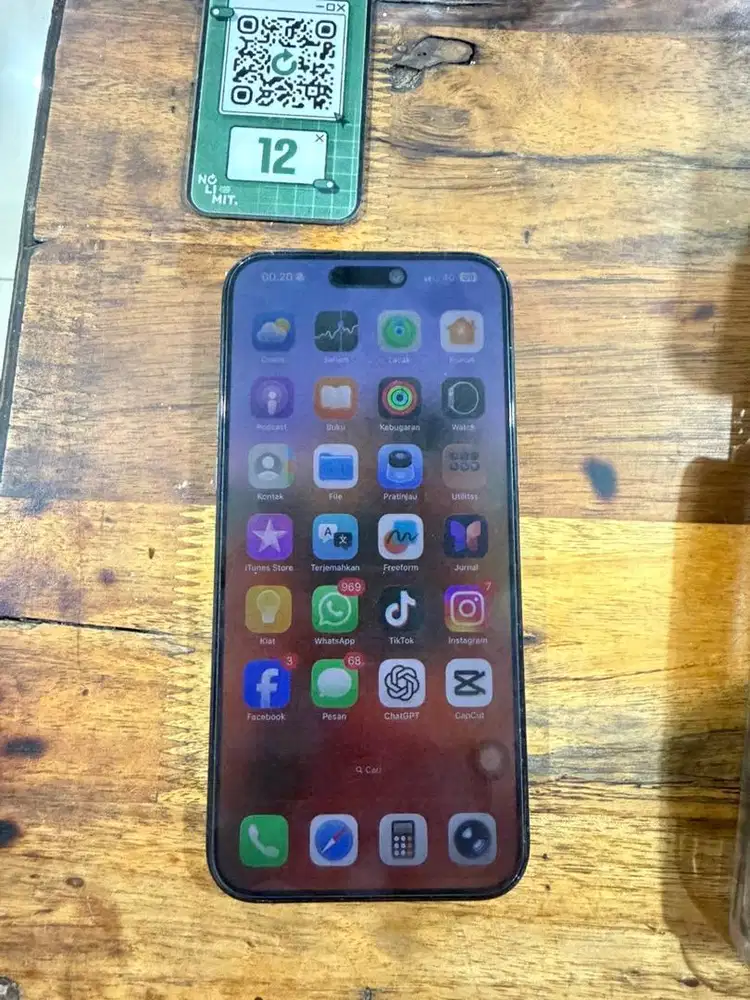 Iphone 15 Promax blue