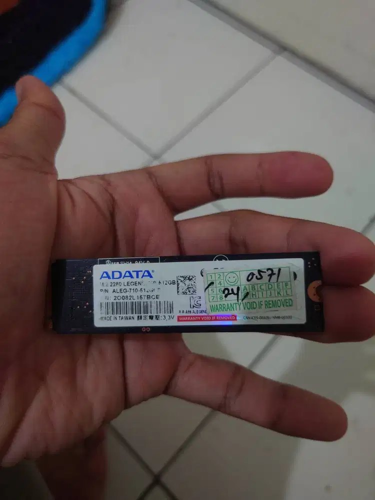 SSD NVMe ADATA LEGEND 710 512GB M.2 2280 | Sentinel 95+ | Normal