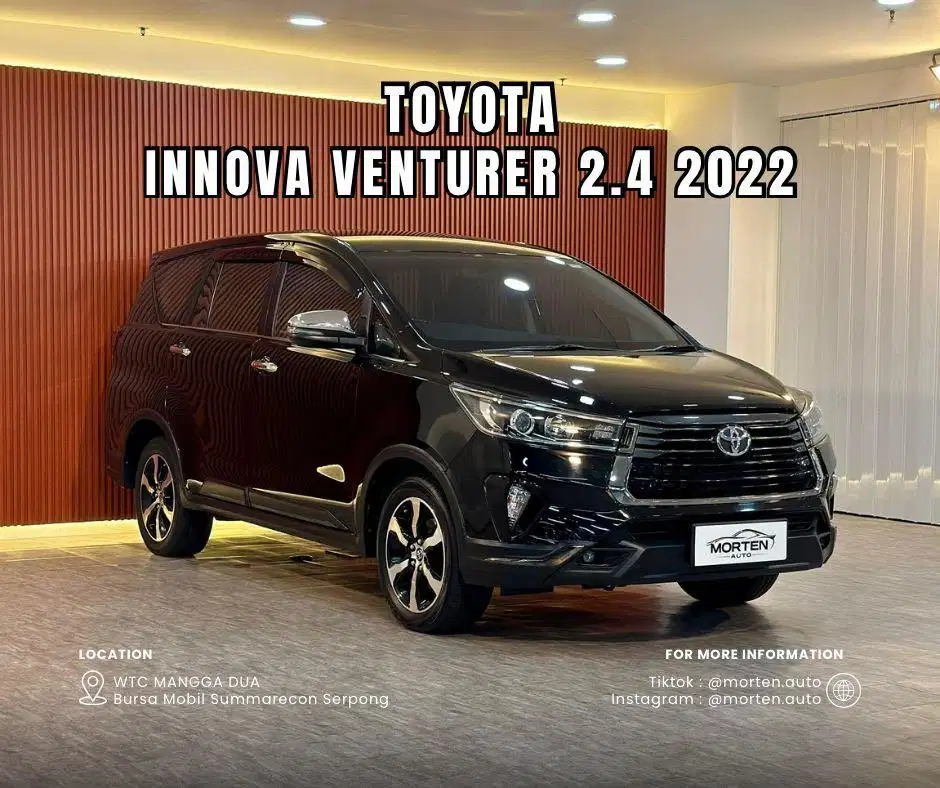 Toyota Innova Venturer 2.4 2022 Odo 52 Ribu Record Bergaransi 2 Tahun