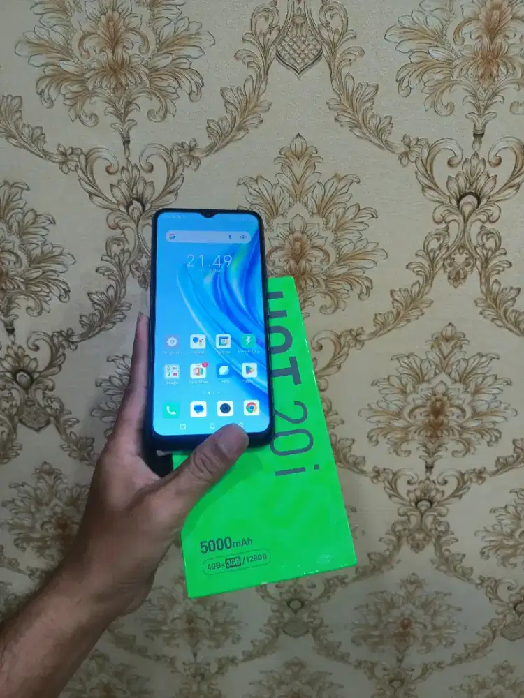 infinix hot 20i normal semua nya ram 4+3/128 mlus lkp