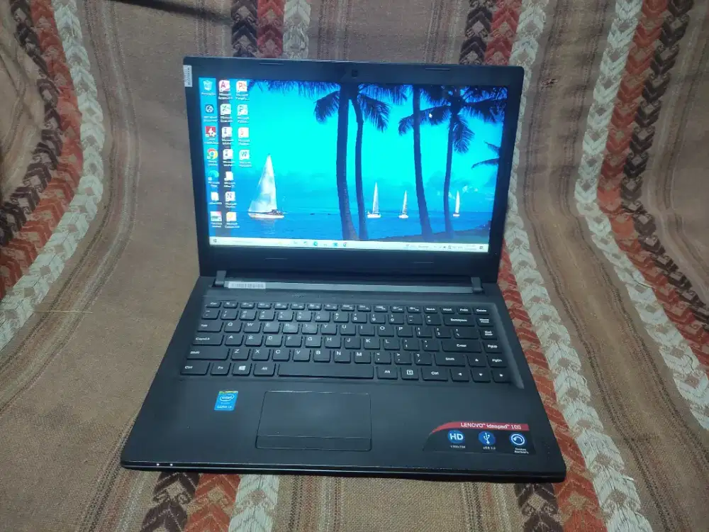 A1357 Laptop Lenovo ideapad 100-14IBD Ram 10gb HDD 500gb core i3 gen5