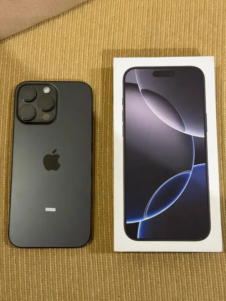 Iphone 16 promax 256 gb black titanium ibox