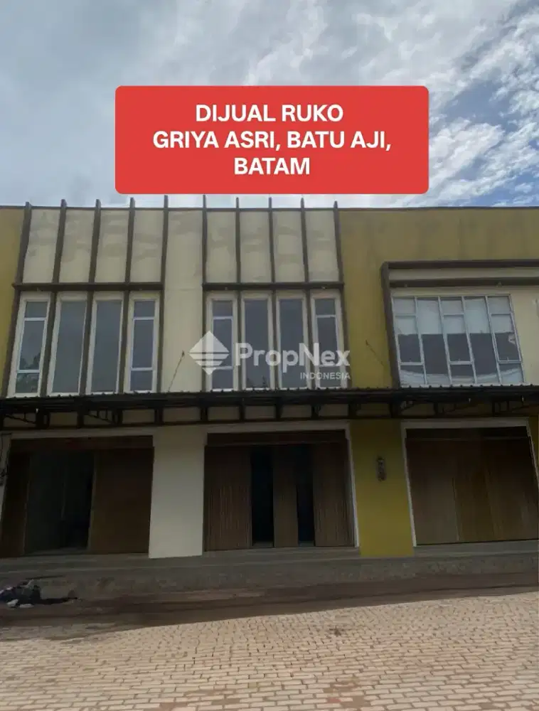 DIJUAL RUKO GRIYA ASRI, BATU AJI, BATAM