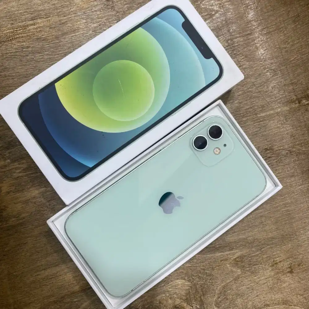 Iphone 12 Hijau 64 GB Garansi Ibox