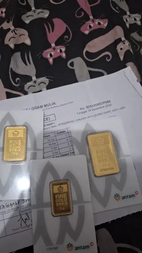 Antam rm koleksi pribadi th 2025