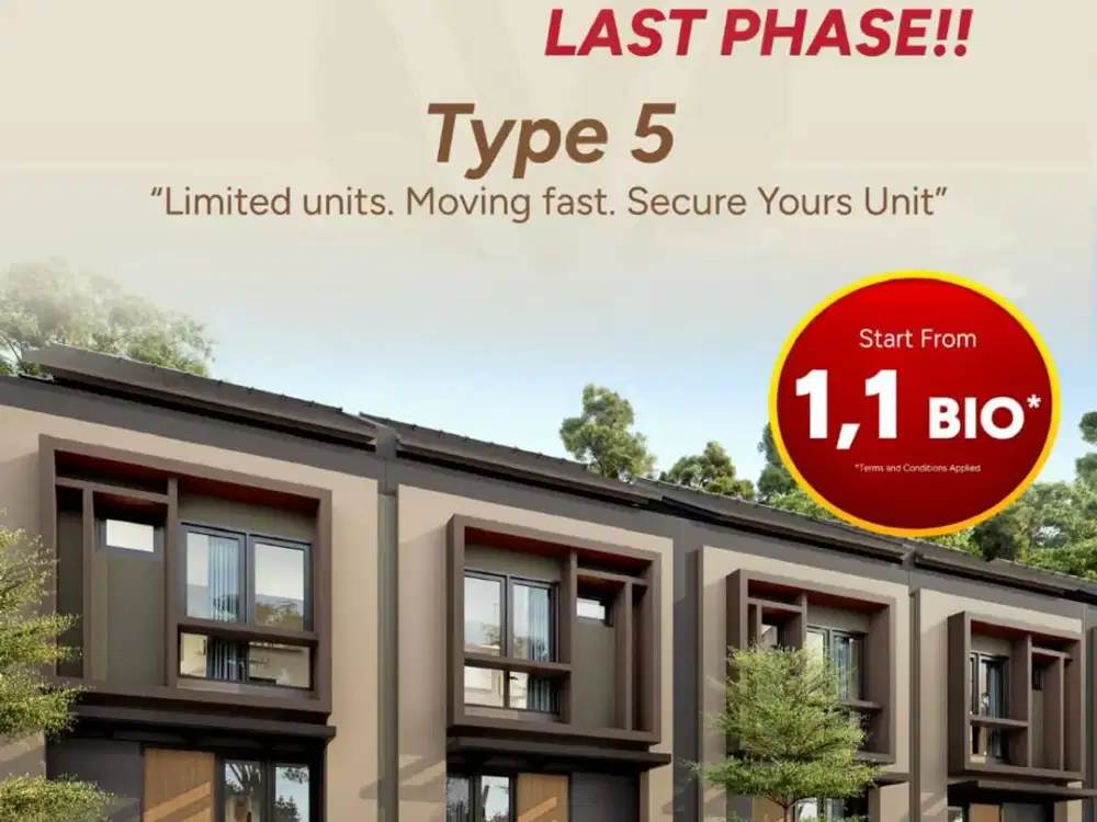 Dibuka Blok Baru Cluster LYNEELLE at VIREYA BSD CITY hanya 1man murah banget!! Row 9mtr angs 5 jutaan!