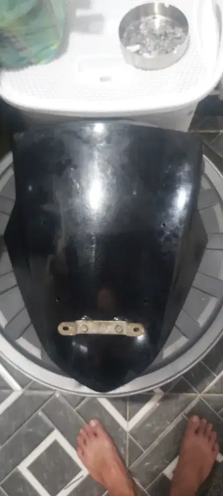 Wind sheild dan cover filter NMAX