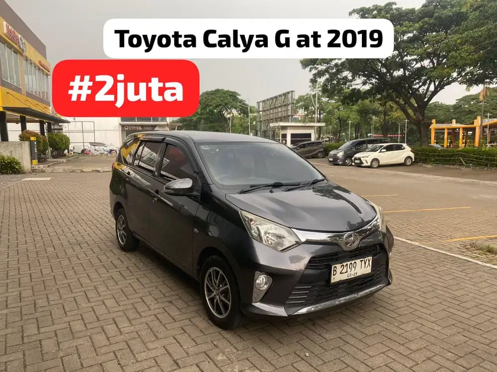 Toyota Calya G at 2019 abu #2juta