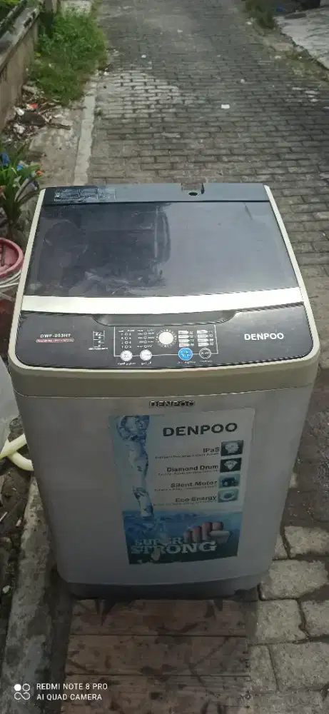 Jual mesin cuci otomatis merek denpoo normal semuanya