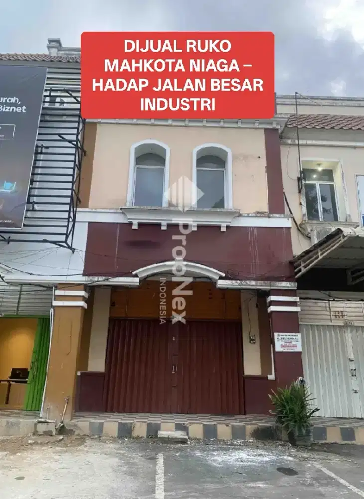 DIJUAL RUKO MAHKOTA NIAGA