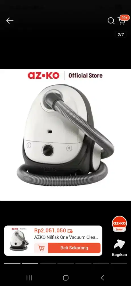 Vacum Cleaner Nilfisk