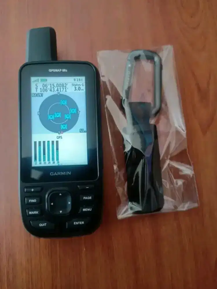 Gps Garmin Map 66s Second Batangan+Kabel Data