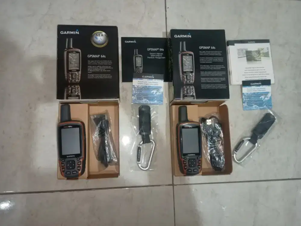 Gps Garmin Map 64s Baru Original TAM