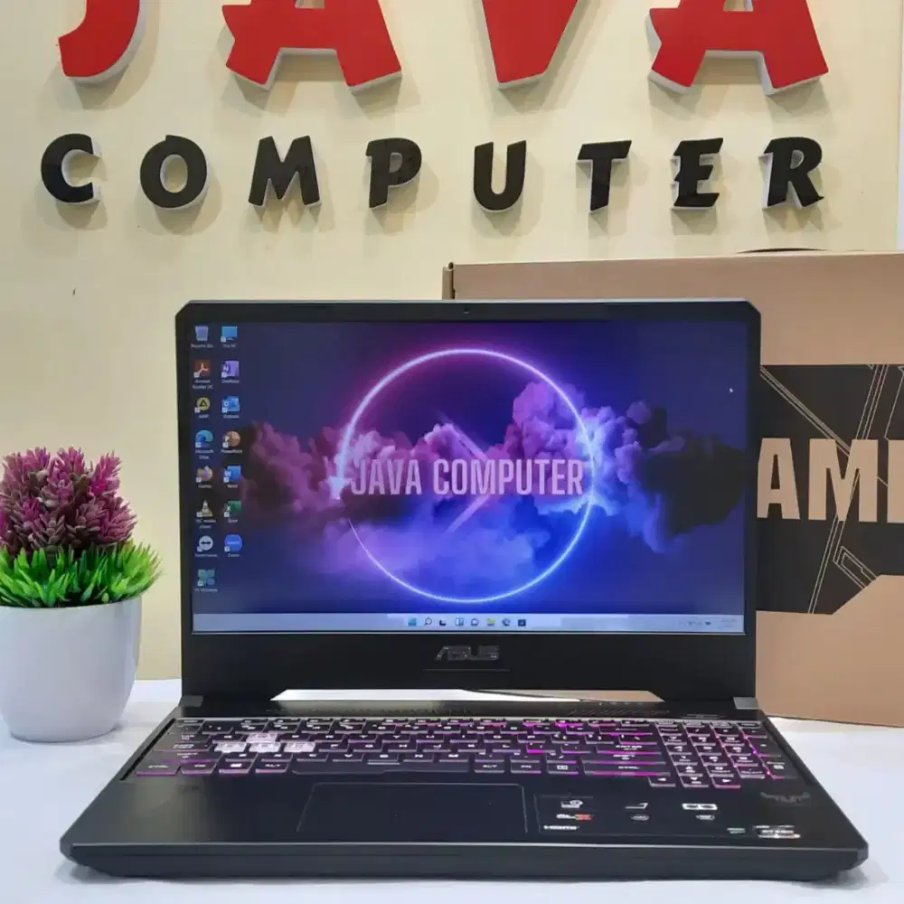 LAPTOP ASUS TUF GAMING FX505DD AMD RYZEN 5 3550H -8GB -SSD 256GB -