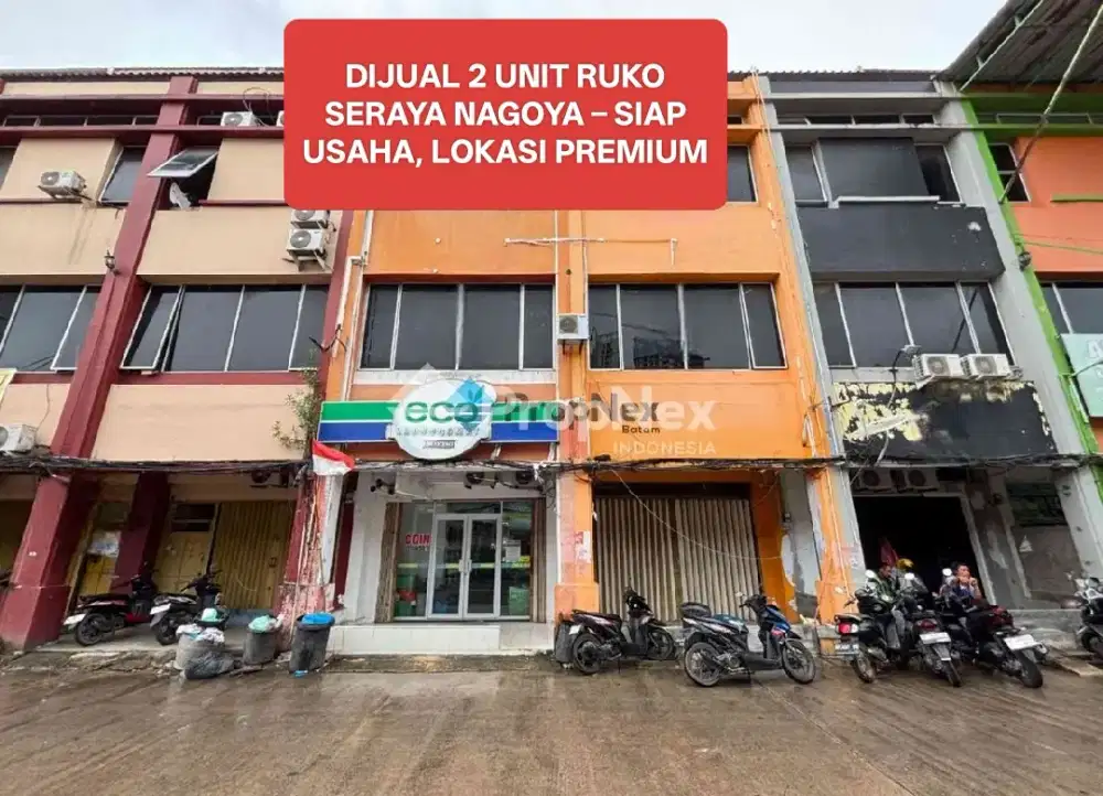 DIJUAL 2 UNIT RUKO SERAYA NAGOYA