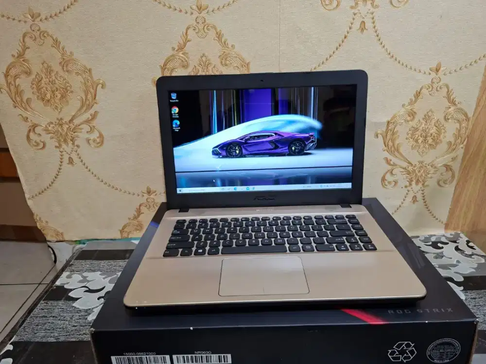 LAPTOP ASUS X441M INTEL CELERON N4000 -HDD 500GB -4GB -SIAP PAKAI