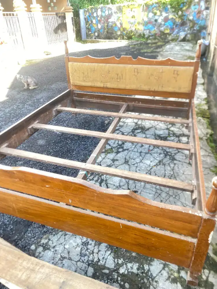 Dipan jati tua 30th ukuran 190x160